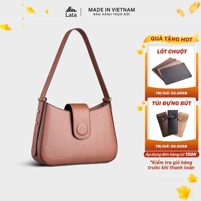Túi Lata (Thời trang nữ đi chơi size 27 - Túi đeo vai da HN99)