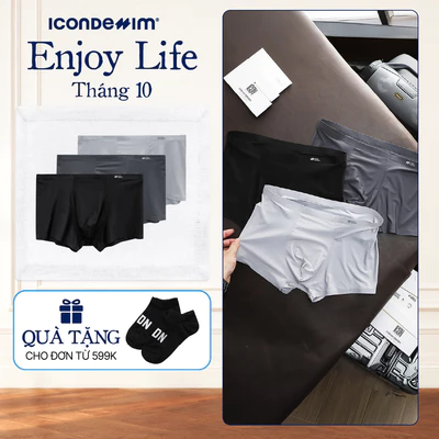 Quần Boxer ICONDENIM Coolmax Polyester Fabric BXID0016