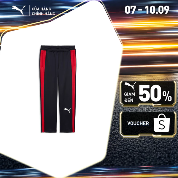 Quần Dài Thời Trang PUMA Nam T7 Relaxed Track Pants New Navy Màu Xanh