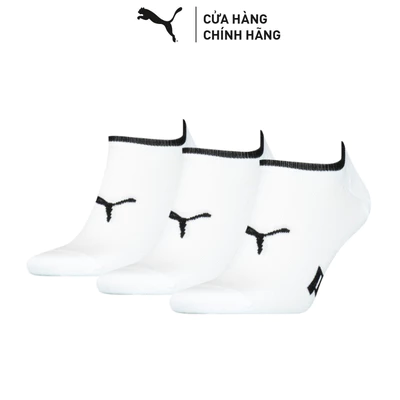 Bộ 3 Đôi Vớ Thể Thao PUMA Unisex Various U No Show 3P white Màu Trắng