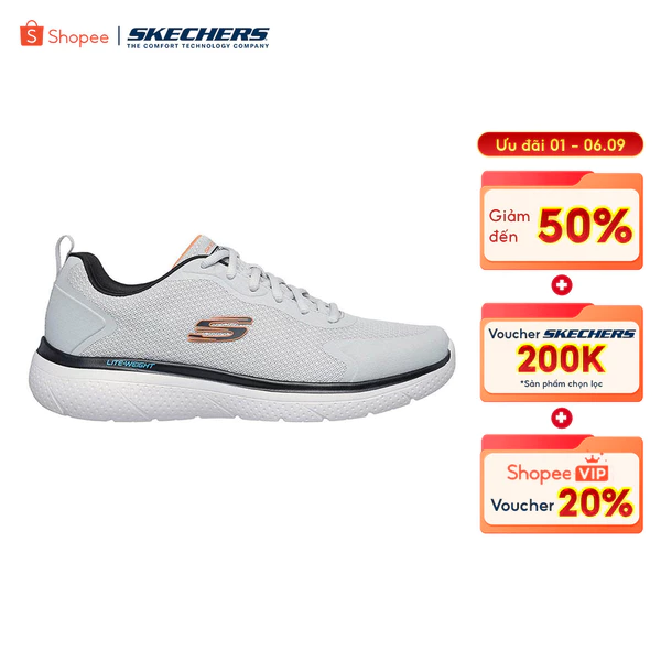 Giày Thể Thao Nam Skechers Sport Geno Beryl Thường Ngày - 8790278-GRY Online Sale