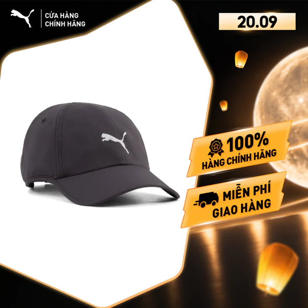 Nón Thể Thao PUMA Unisex EVERYDAY RUNNING BB Cap Black Màu Đen