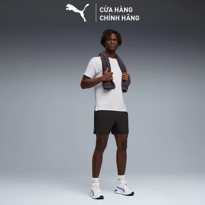 Quần Đùi Tập Luyện PUMA Nam M PWRMODE 5' WOVEN SHORT Black Màu Đen