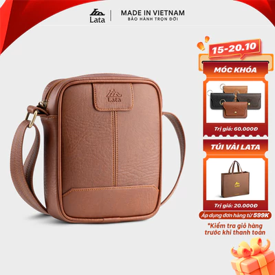 Túi Lata (Thời trang nam công sở cao cấp - Túi đeo chéo da TN34)
