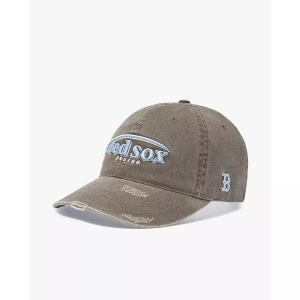 MLB - Nón bóng chày unisex Vintage Damage Curve Logo_3ACPV106N-43BRL