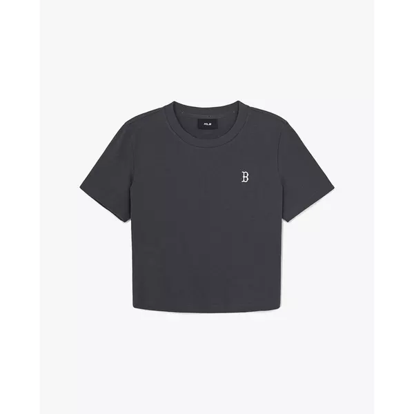 MLB - Áo croptop nữ cổ tròn tay ngắn Vintage_3FTSB0663-43CGD