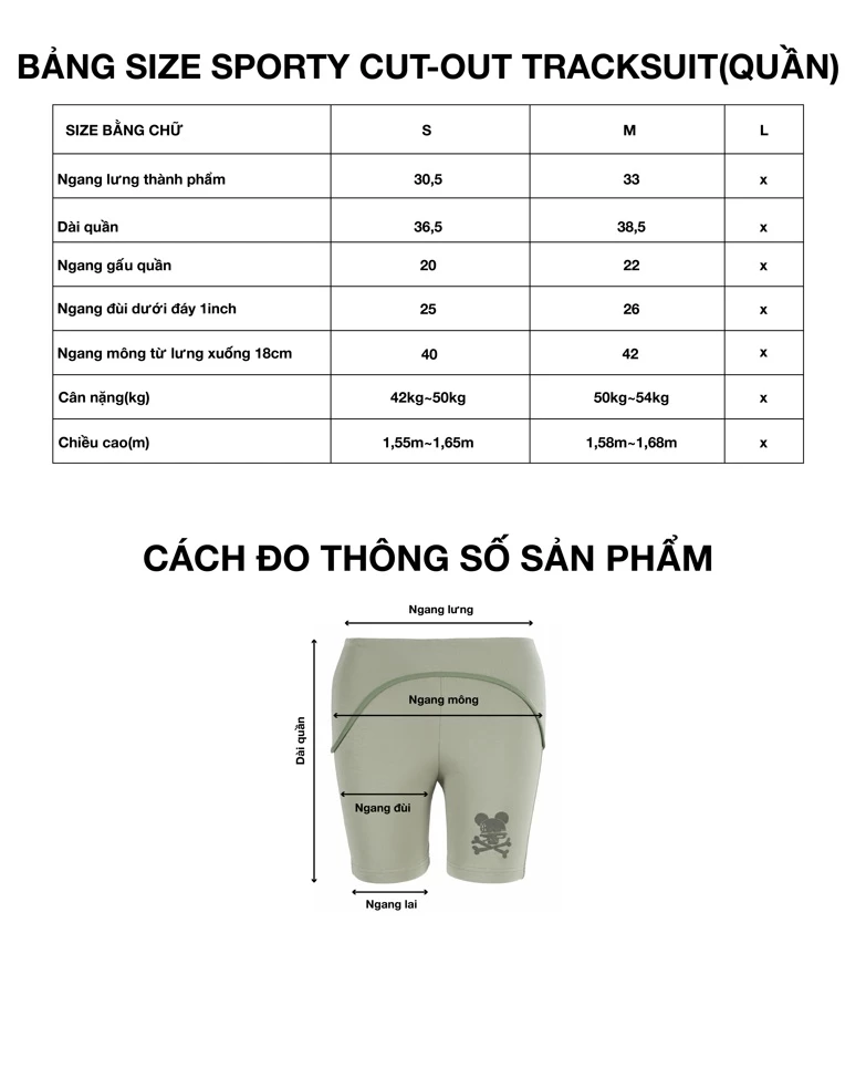 Set Đồ Nữ Sporty Cut-Out Tracksuit - Local Brand Chính Hãng