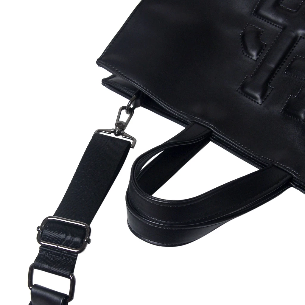 Túi xách da nam dáng shopping bag cao cấp du lịch kết hợp công sở Ankalen Leather brand HUGU form đứng cứng cáp