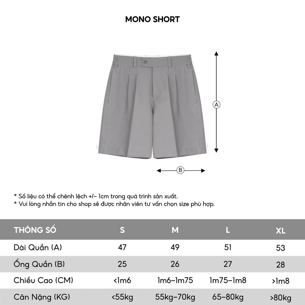 Quần short kaki nam màu đen, trắng, thể thao basic HUGU Mono lưng thun co dãn chất vải mềm bền màu