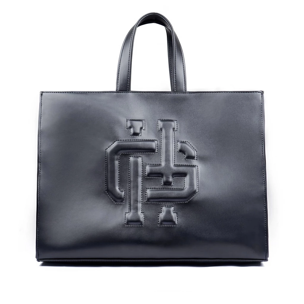 Túi xách da nam dáng shopping bag cao cấp du lịch kết hợp công sở Ankalen Leather brand HUGU form đứng cứng cáp