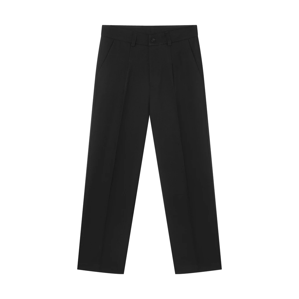 Quần tây âu nam ống suông cao cấp dáng hàn quốc HARAVAN local brand HUGU vải mềm mịn không bai xù