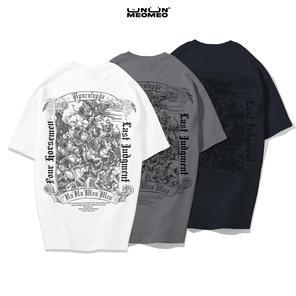 ÁO THUN OVERSIZE U2M2 - KỴ SỸ