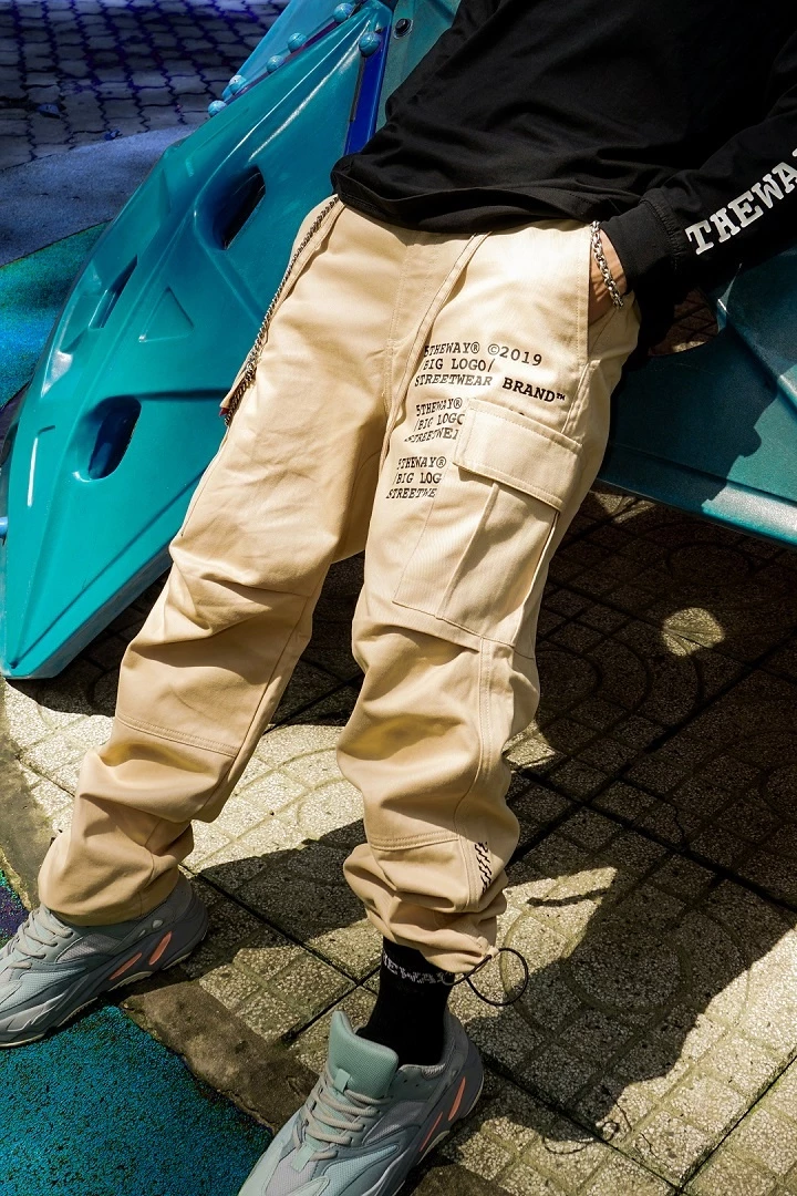 Quần Túi Hộp Kaki 5THEWAY /trademark/ CARGO PANTS