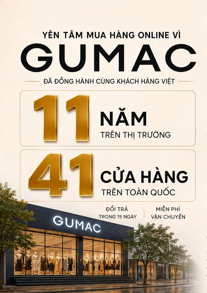 Áo Kiểu Bé Gái GUMAC Form Babydoll Cổ Lá Sen Tay Phồng Kate Sọc Tiểu Thư AKG04050