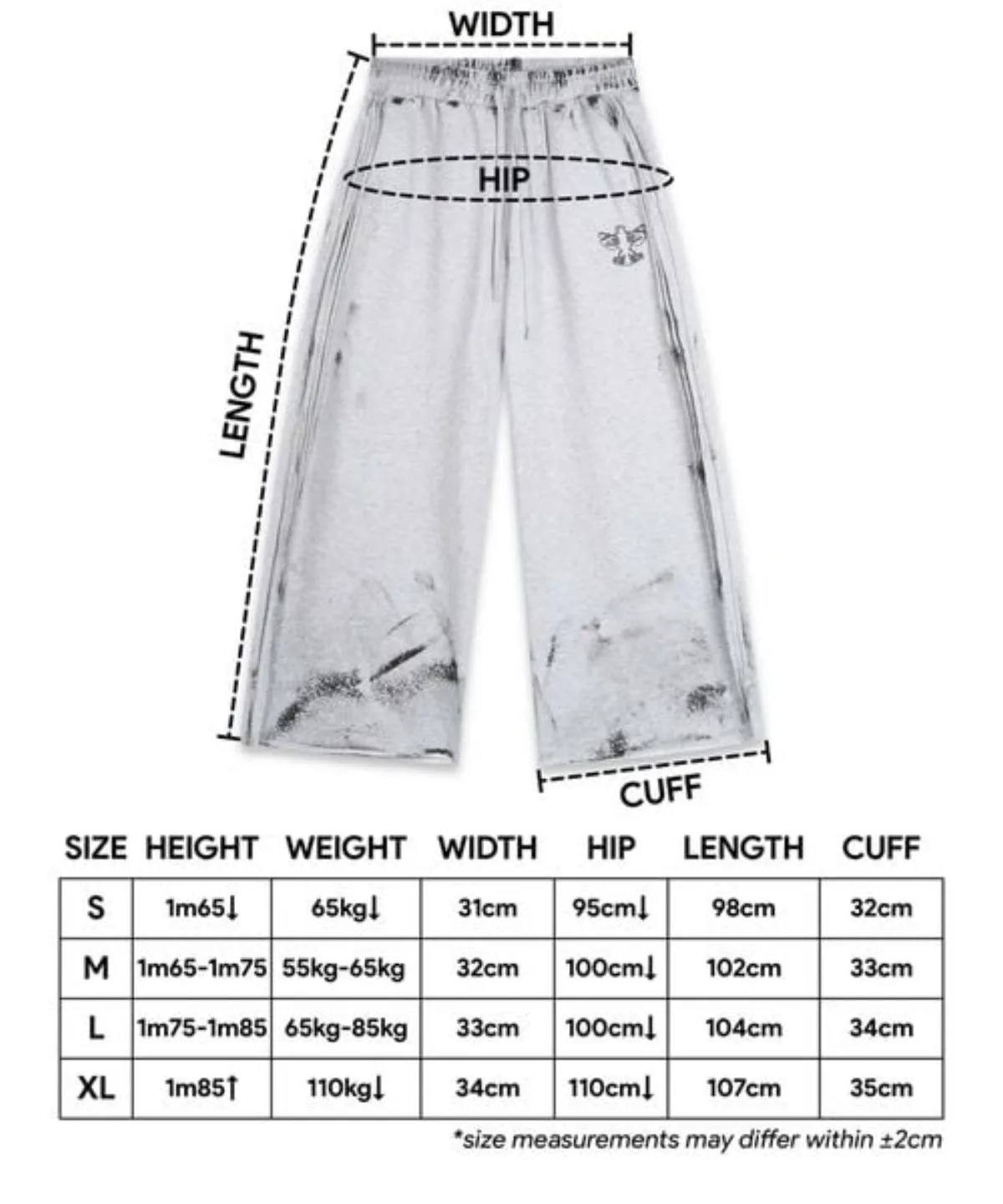 QUẦN- SWE-GRAY -CROSS SWEATPANTS