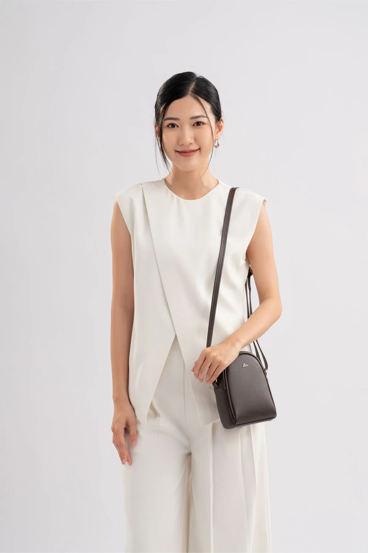 Túi Lata (Thời trang nữ đựng điện thoại mini - Túi đeo chéo da HN115)