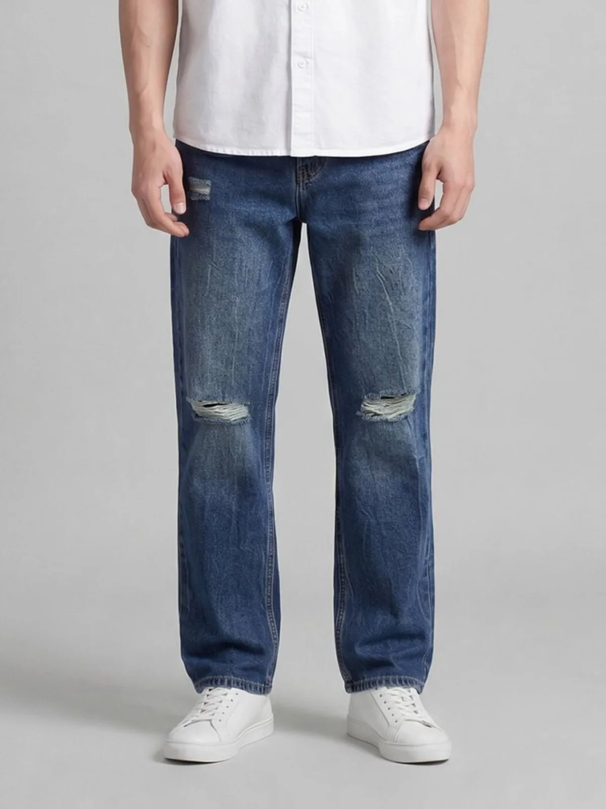 Quần Jeans Nam ICONDENIM Stonefade Form Straight QJID0304