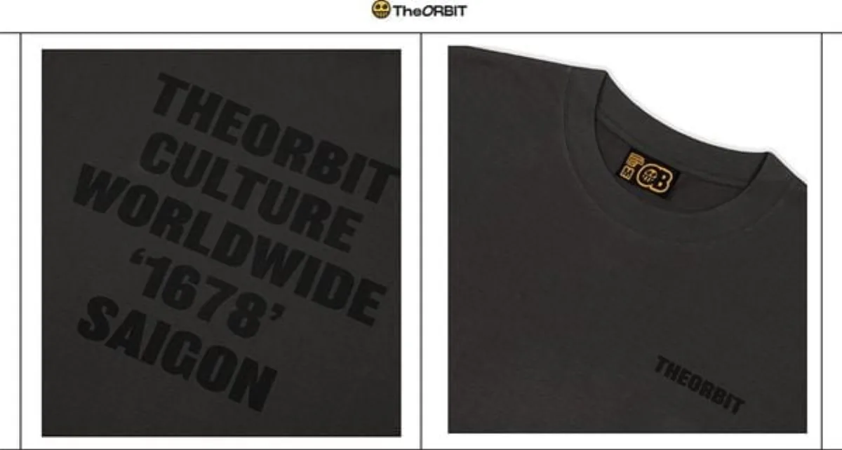 Áo Thun Nanm Nữ The ORBIT 1678 Tee - Local Brand Chính Hãng
