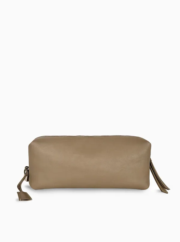 Pillow Soft Clutch in Leather