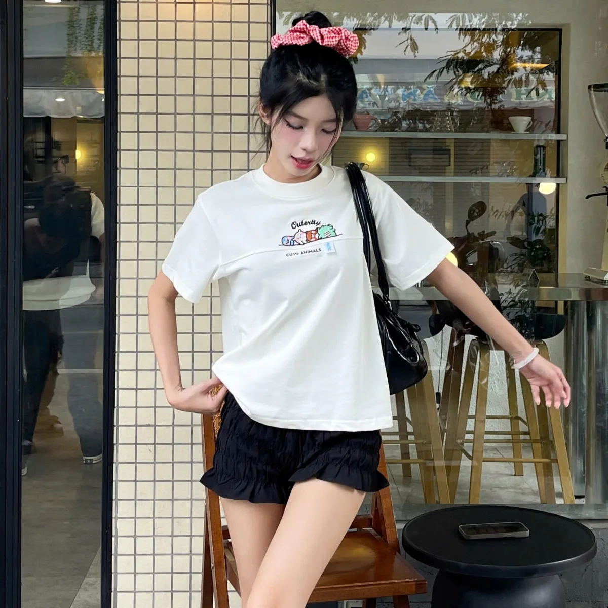Áo Thun Baby Tee Outerity Animals / Unisex Local Brand 2024