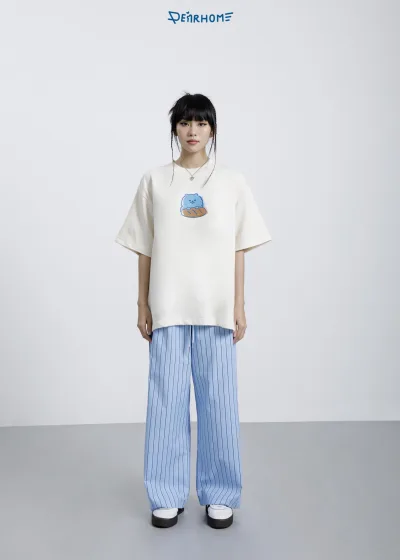 BAMI TEE- BEIGE