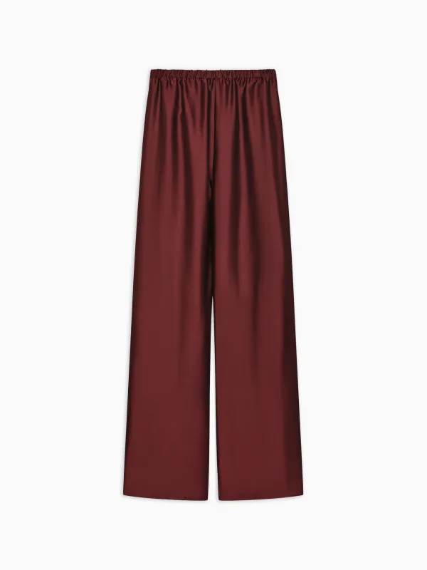 “Áo Dài” Trousers in Chambray Silk
