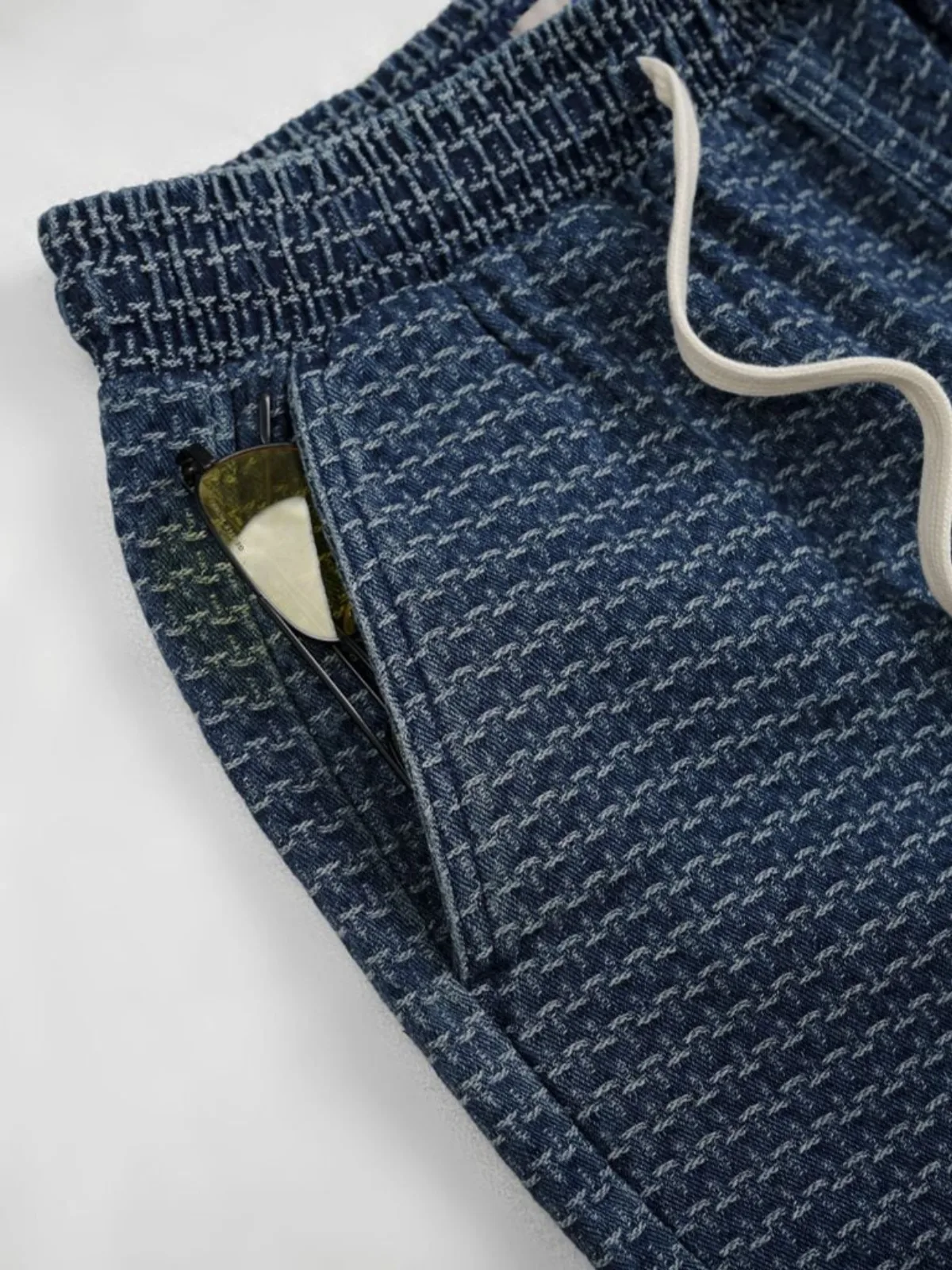 Quần Short Jeans Nam ICONDENIM Gridline Form Loose QSID0266