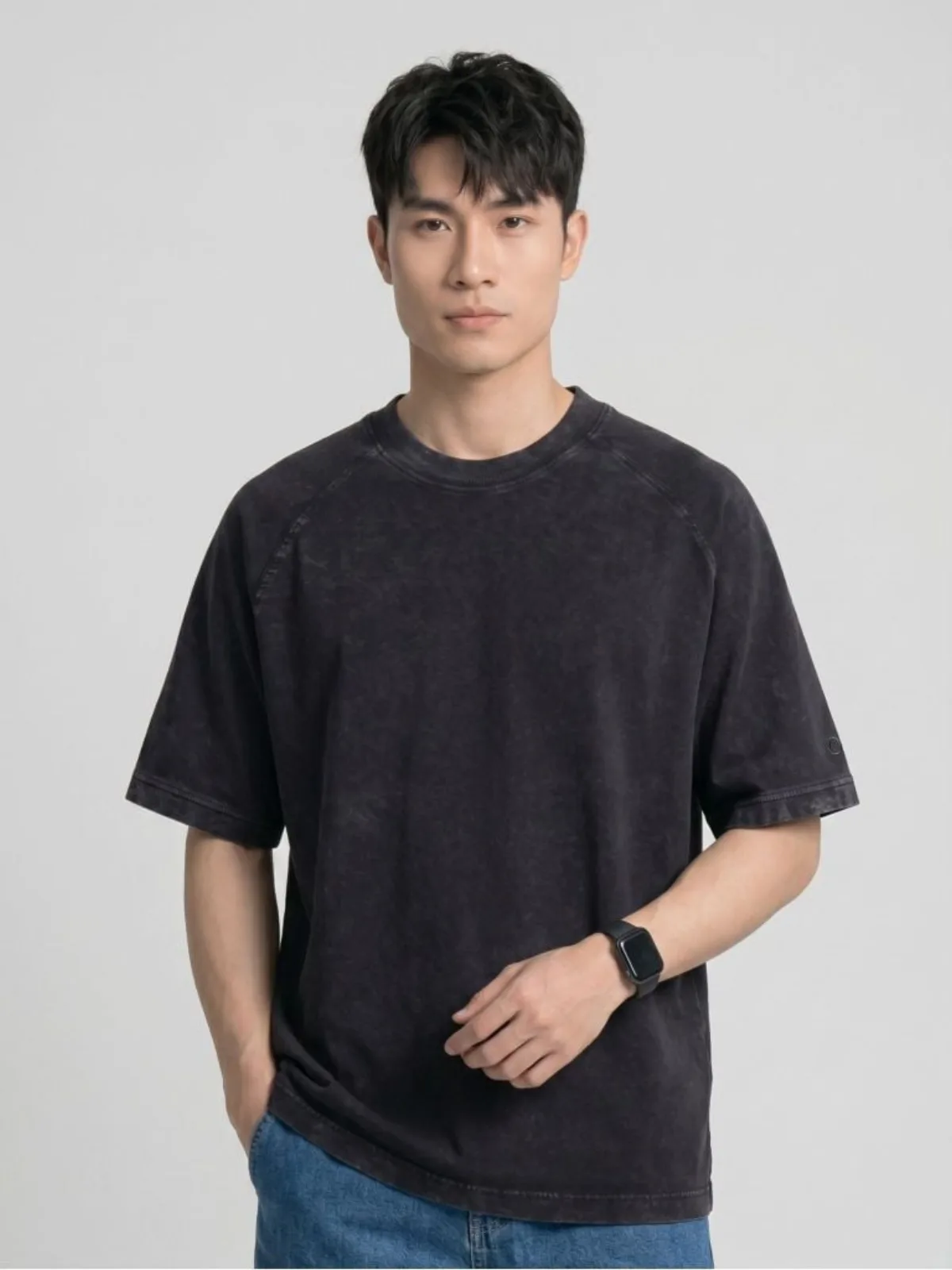 Áo Thun Nam ICONDENIM Insignia ID Form Boxy ATID0791
