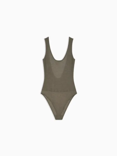 Uri Bodysuit in Knitted Cashmere
