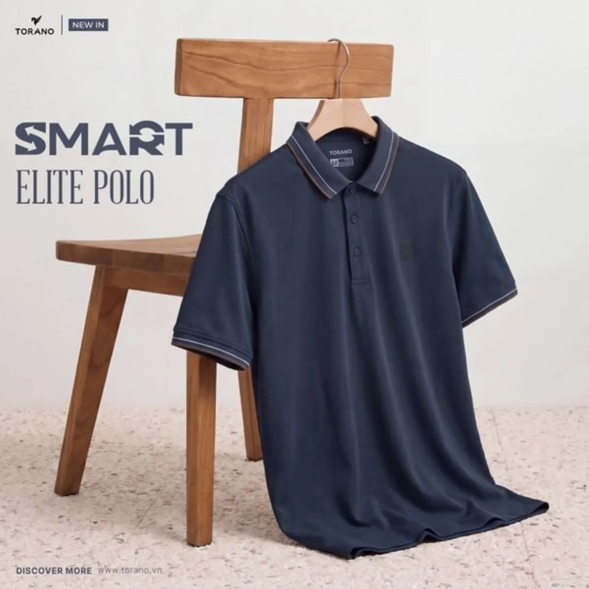 Áo polo nam SMART ELITE POLO TORANO ngắn tay form chuẩn phong cách lịch lãm nam tính HSTP310