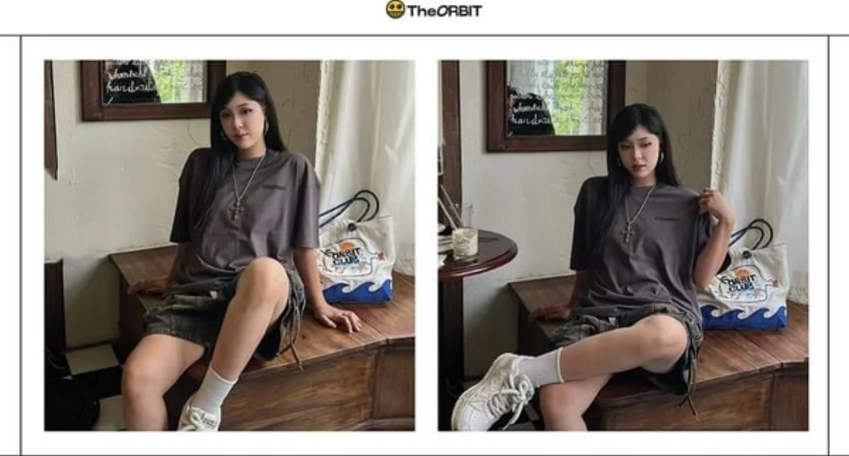 Quần Short Nam Nữ The ORBIT - Black Brown Wash Track Shorts - Local Brand Chính Hãng