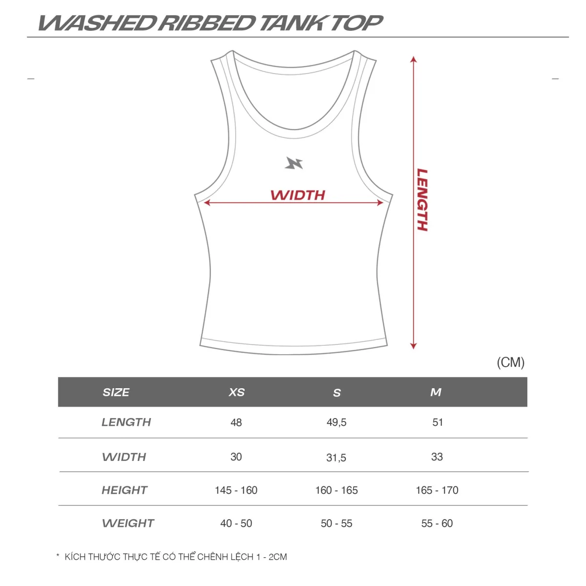 Áo NEEDS OF WISDOM Washed Ribbed Tank Top - Local Brand Chính Hãng