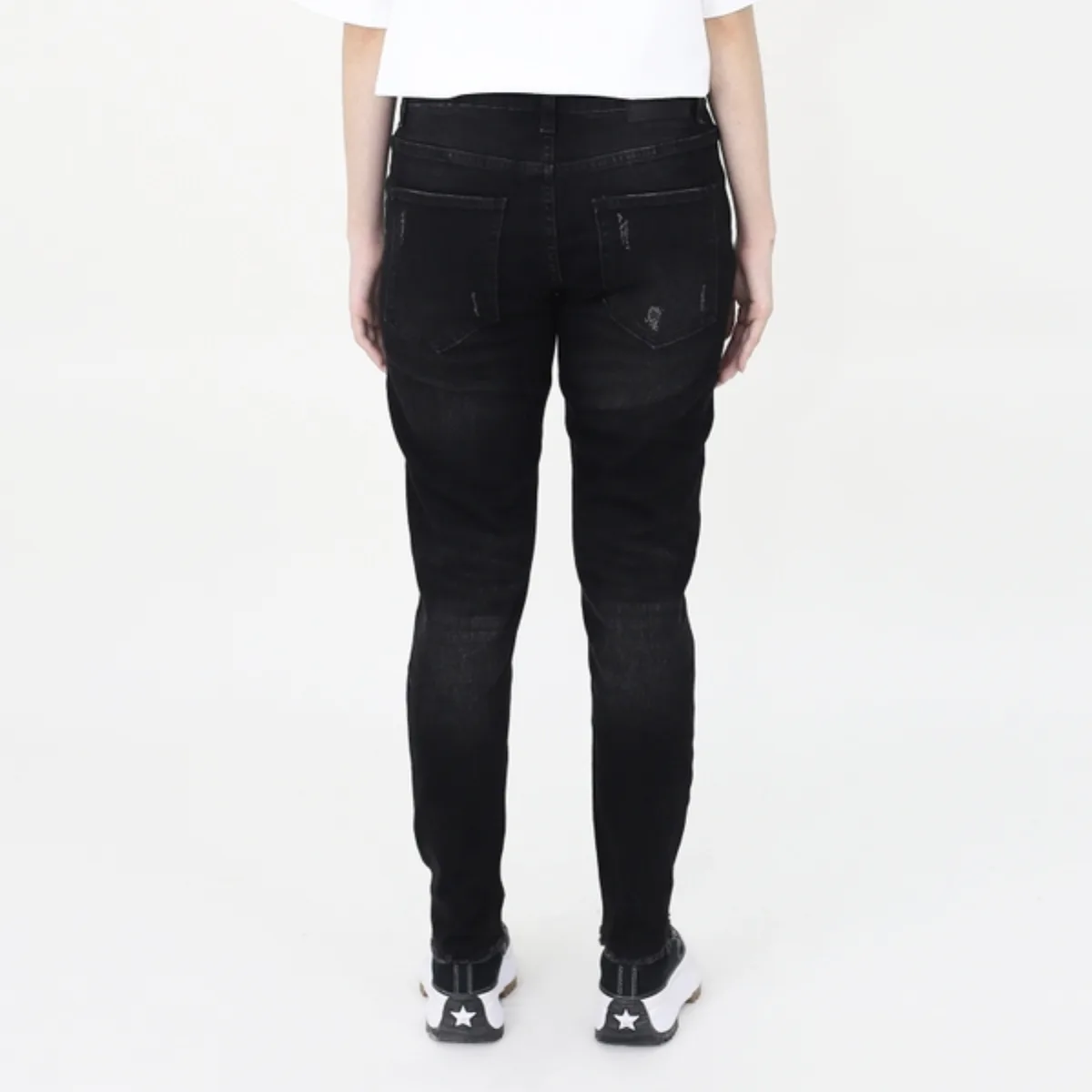 Quần NOWSAIGON Distressed Stretch Skinny Jeans - Local Brand Chính Hãng