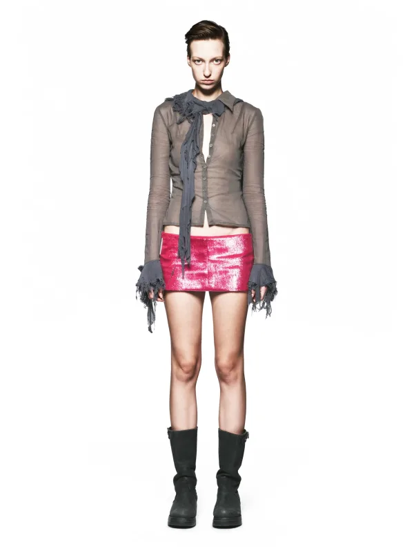 COVET METAL SKIRT