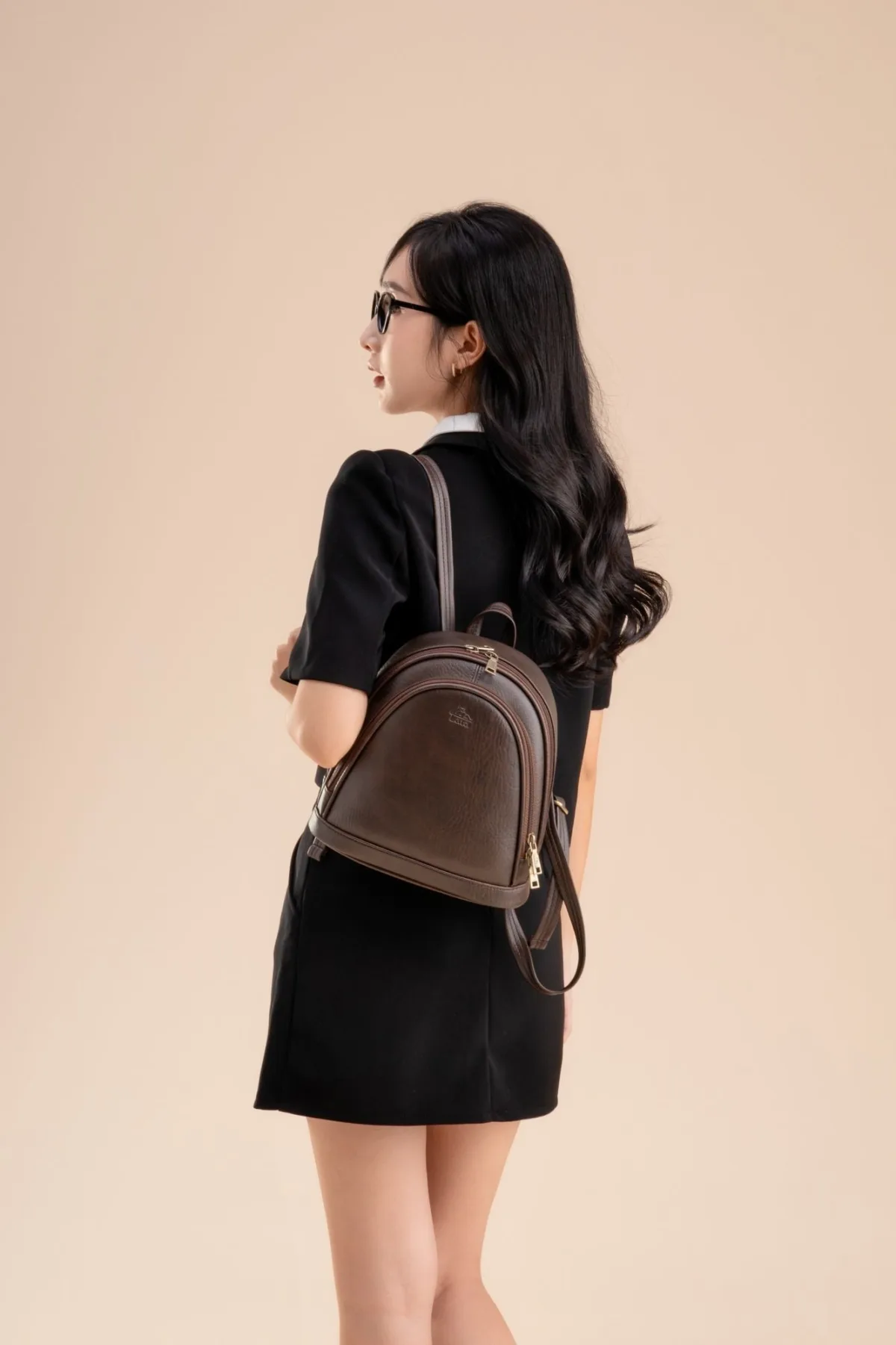 Balo Lata (Thời trang nữ tiện lợi cỡ trung - Balo da BAL78)
