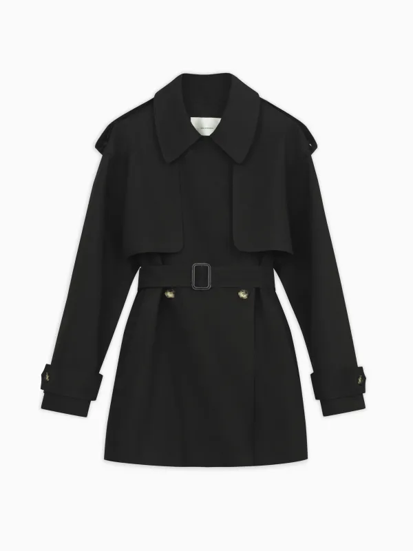 Ferro Trench Coat in Heavy Cotton