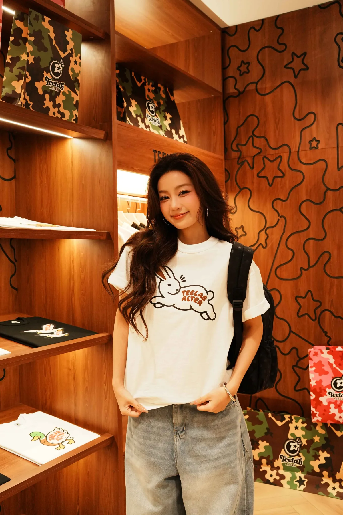 Áo Thun Teelab Alter Bunny Semi-Oversized Slub-Cotton Tee TS411