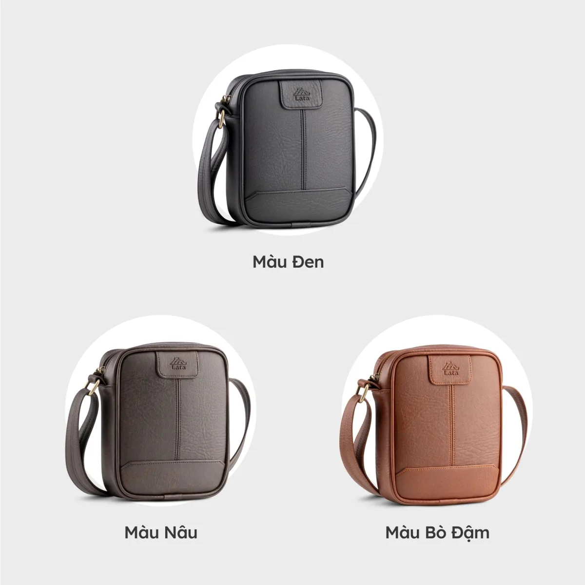 Túi Lata (Thời trang nam công sở cao cấp - Túi đeo chéo da TN34)