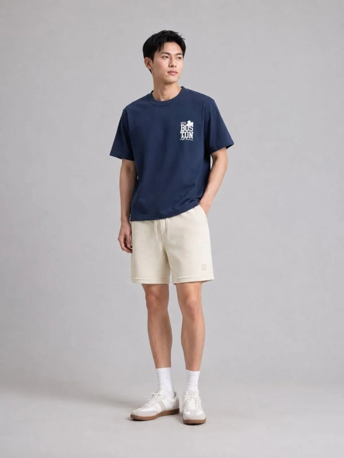 Quần Short Nam ICONDENIM Pique Heatwave Form Regular QSID0284