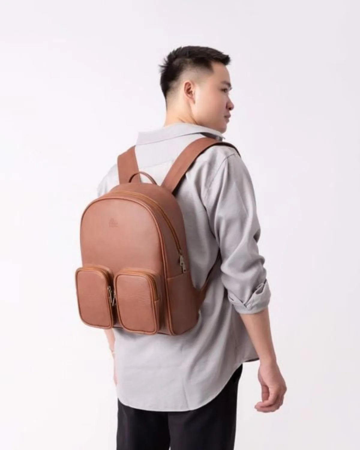 Balo Lata (Thời trang nam đựng laptop cỡ trung - Balo da BAL48)