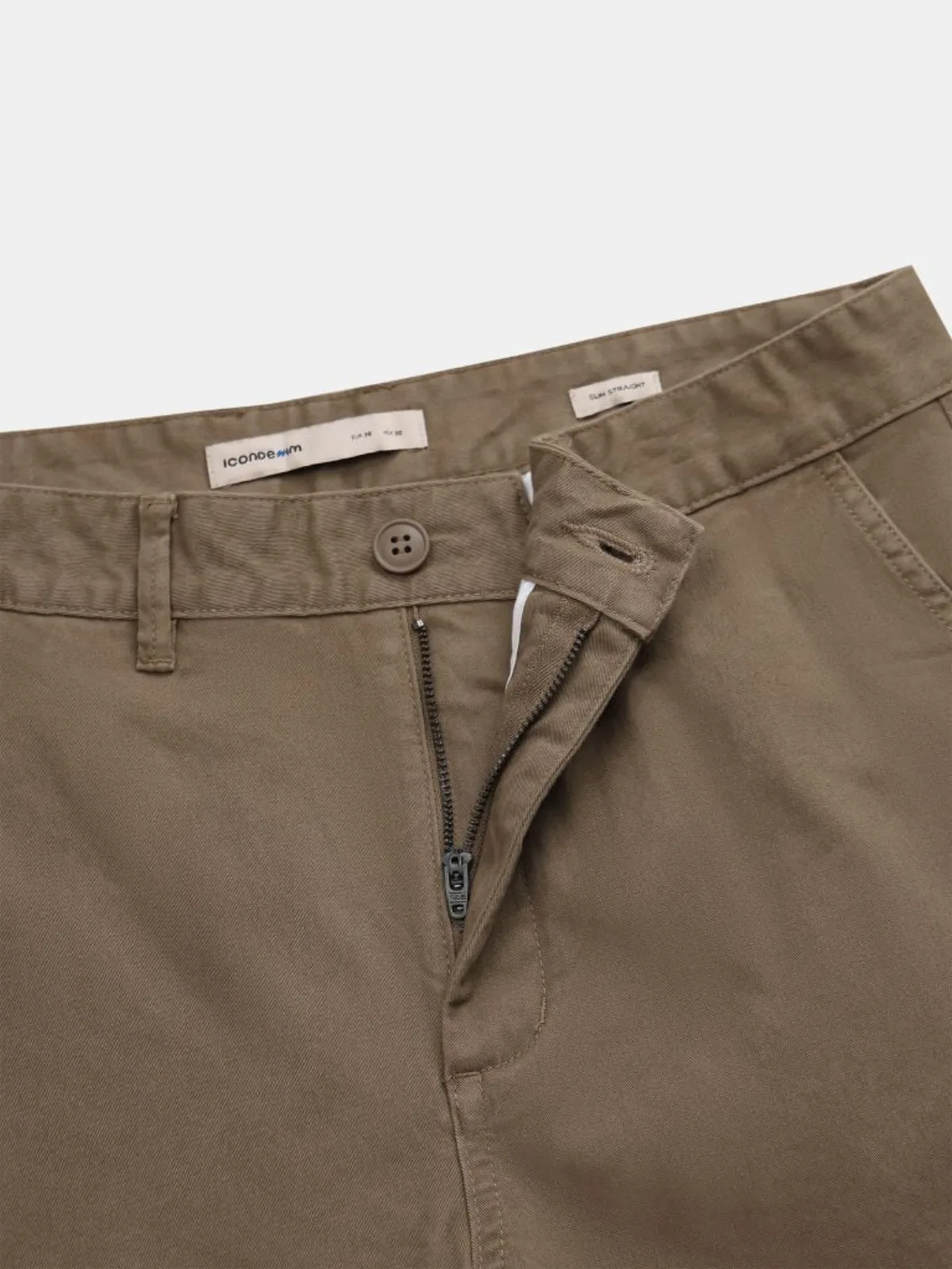 Quần Kaki Nam ICONDENIM Simple Form Slim Straight QKID0068