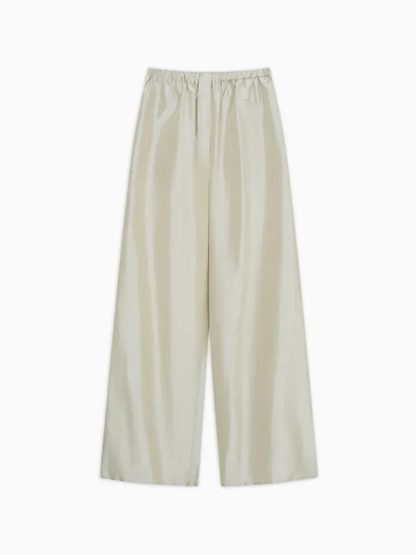 Nescher Trousers in Silk Taffeta