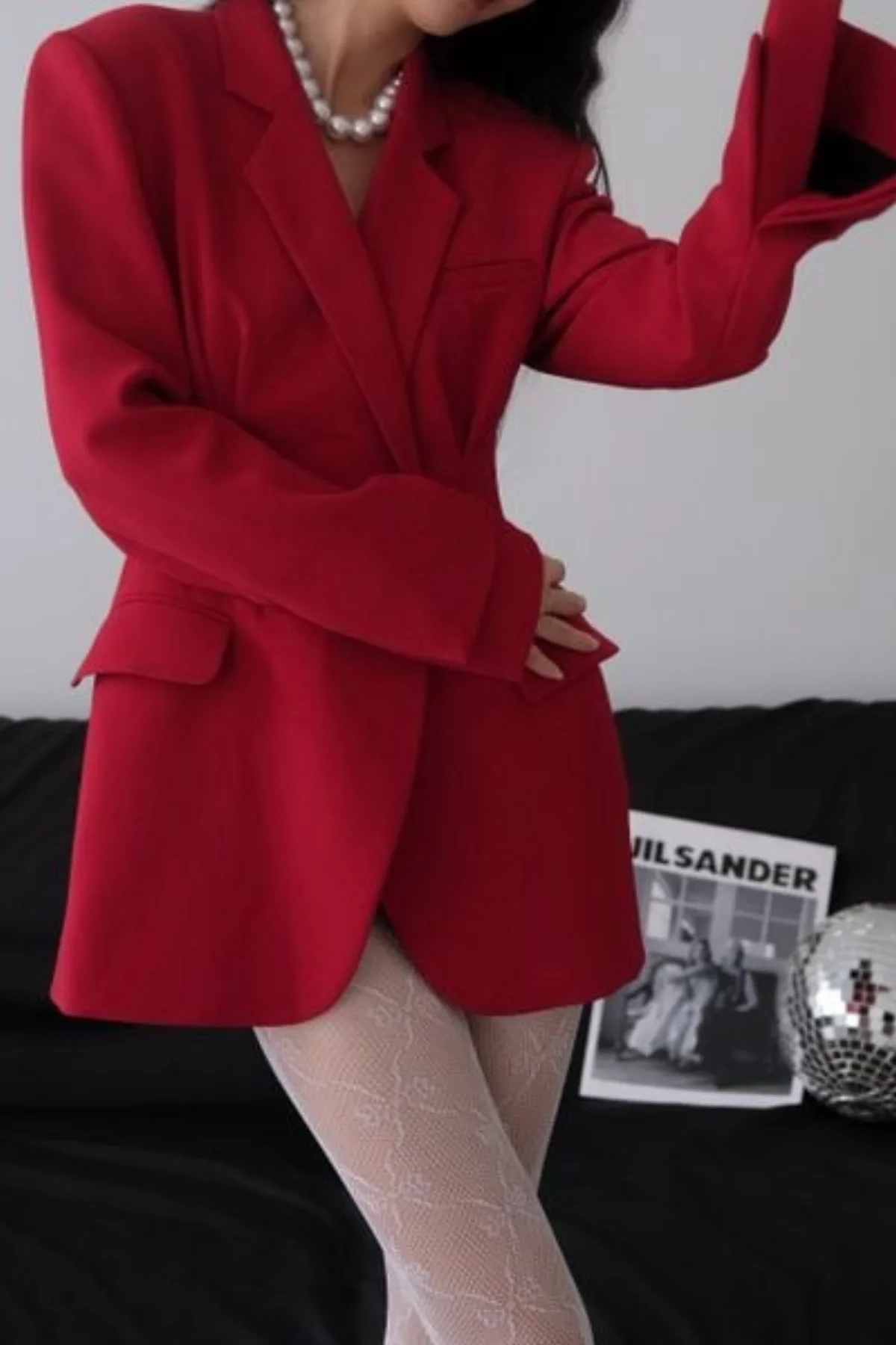 Alix Blazer - Red