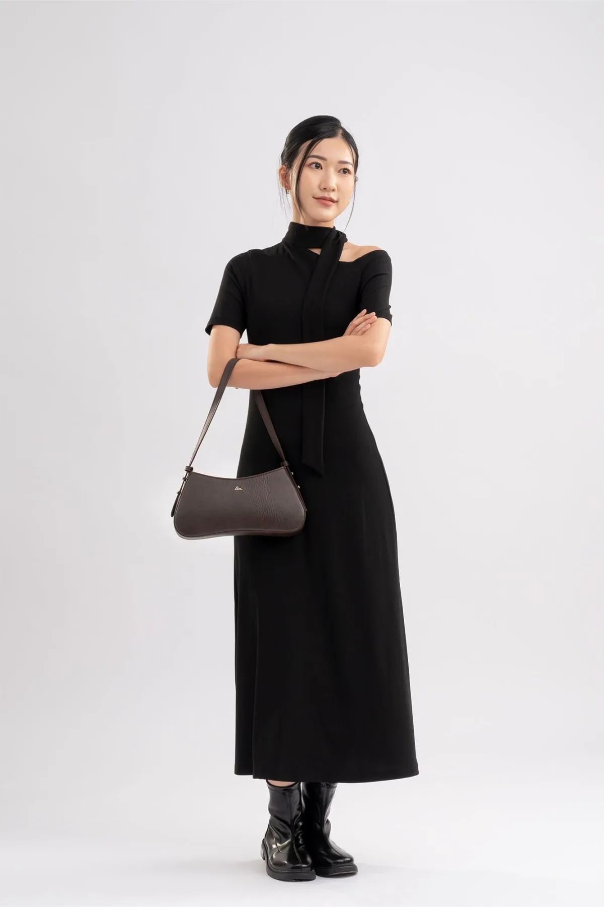 Túi Lata (Thời trang nữ dự tiệc - Túi đeo vai da HN113)