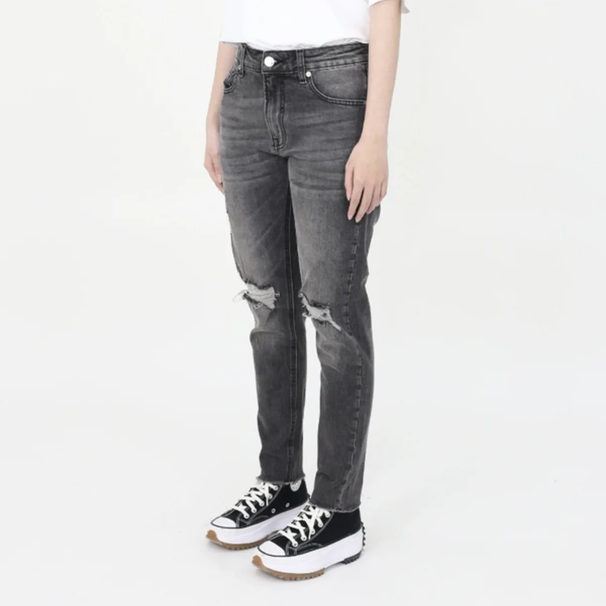 Quần NOWSAIGON Distressed Stretch Skinny Jeans - Local Brand Chính Hãng