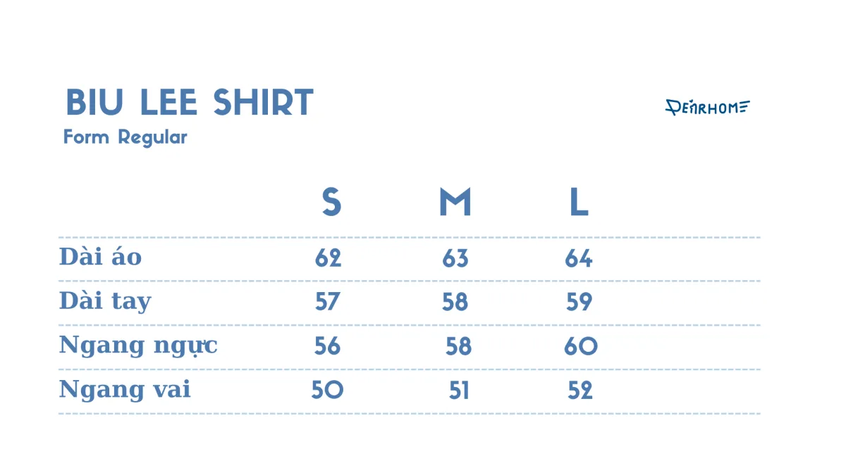 BIU LEE SHIRT- BLUE