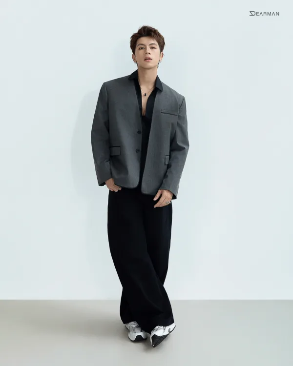 GINO BLAZER- GREY