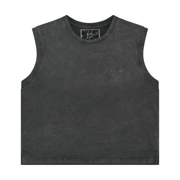 Grey Sky Washed Tank Top