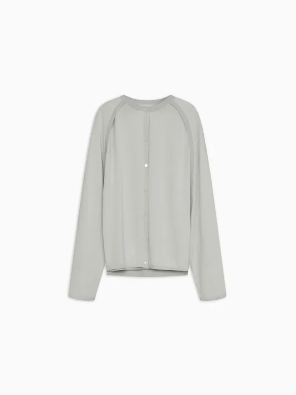 Aeron Cardigan in Knitted Cashmere