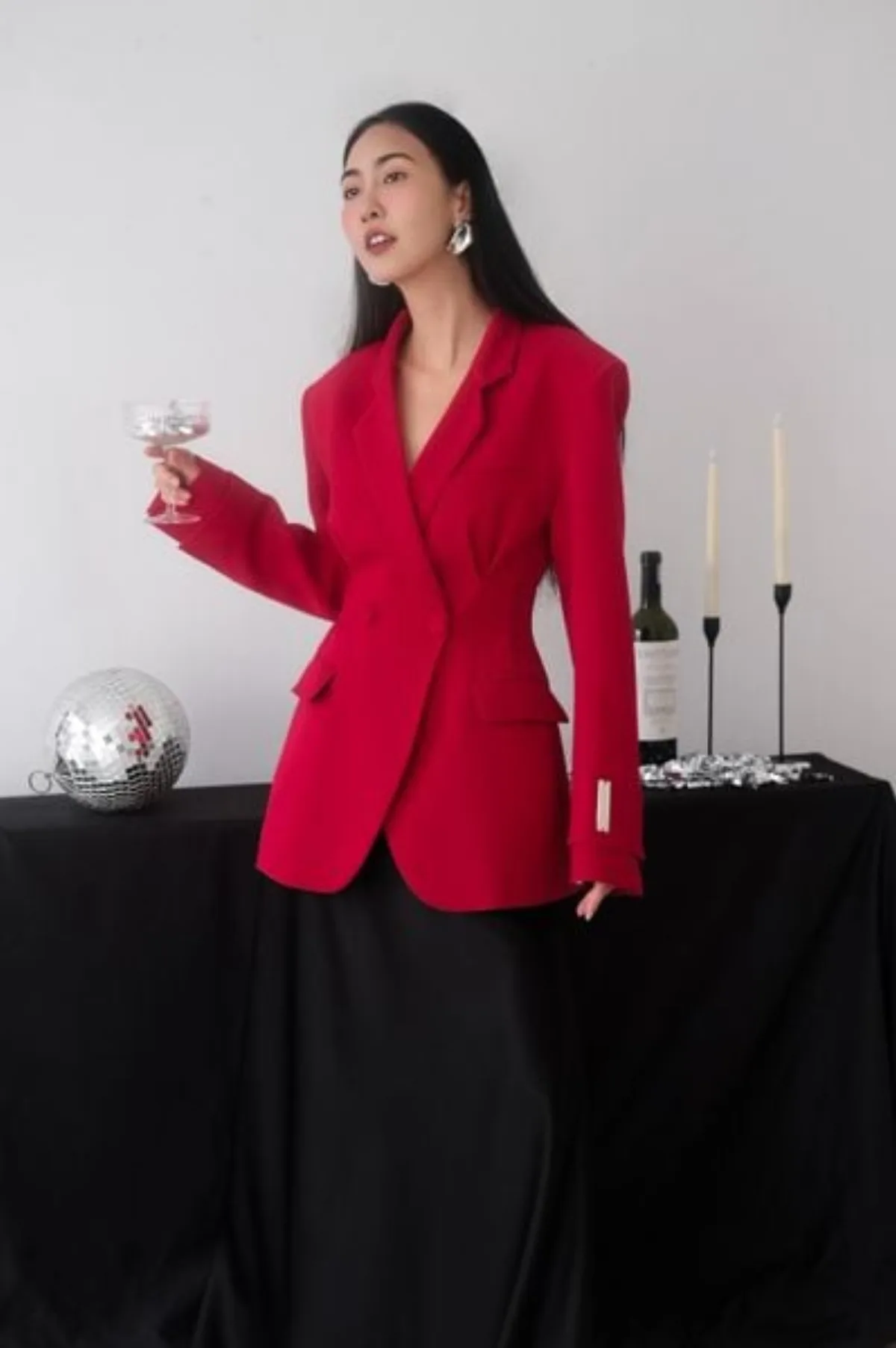 Alix Blazer - Red